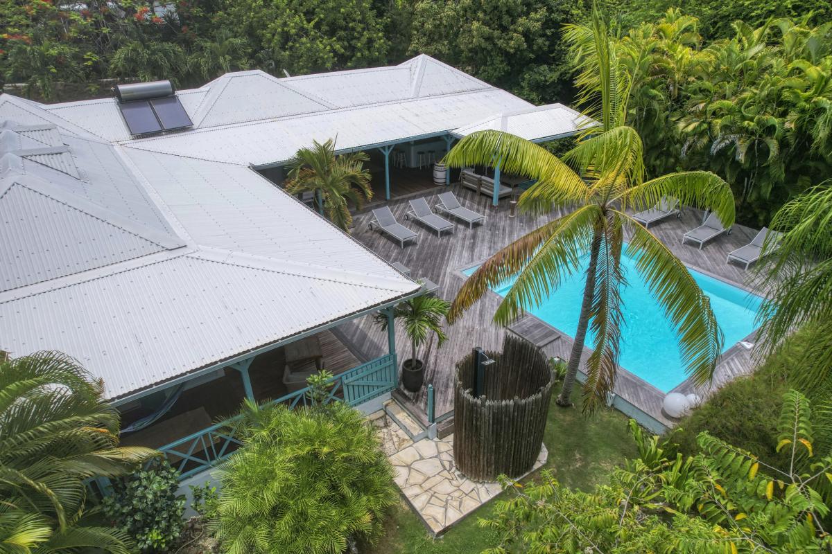 55.Location villa piscine Saint François Guadeloupe_Vue du ciel